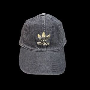 Original Adidas Black Denim Cap‎
